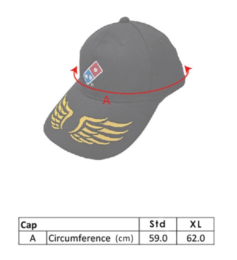 Picture of Domino's Winged Cap (2 for 1 Deal) 2pk