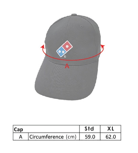 Picture of Domino's Reflective Cap XL only